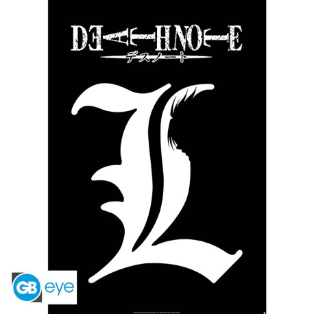 Death Note - Poster Maxi 91.5x61 - L Symbol (N236)