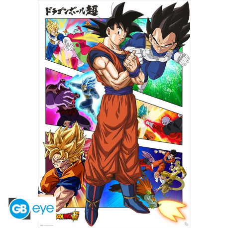 Dragon Ball Super - Poster Maxi 91.5x61 - Panels (N208)