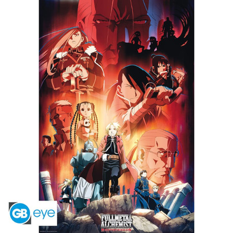 Fullmetal Alchemist - Poster Maxi 91.5x61 - Key Art (N243)