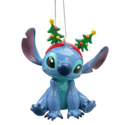 Disney - Stitch Sitting Ornament, Lilo & Stitch