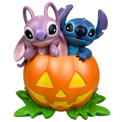 Disney - Stitch & Angel Halloween Statue