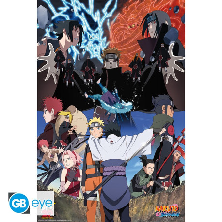 Naruto Shippuden - Poster Maxi 91.5x61 - Rivals (212)