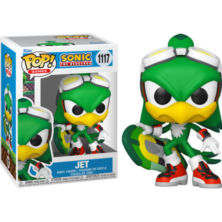 Funko Pop 1117 Jet, Sonic The Hedgehog