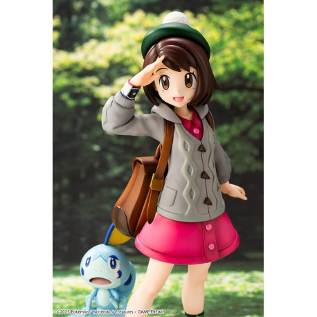 Pokémon ARTFXJ Statue 1/8 Gloria & Sobble 21 cm