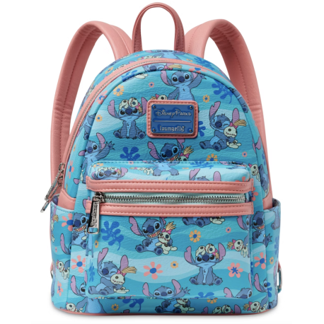 Disney Loungefly (Excl.) Stitch Mini Backpack, Lilo & Stitch