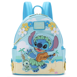 Disney Loungefly (Excl.) Stitch and Scrump Mini Backpack, Lilo & Stitch