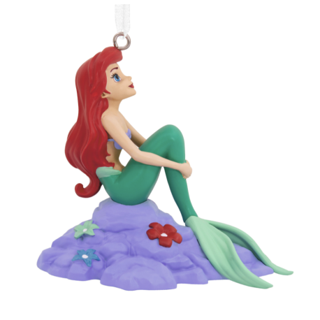 Hallmark Ornament - Ariel On Rocks, The Little Mermaid