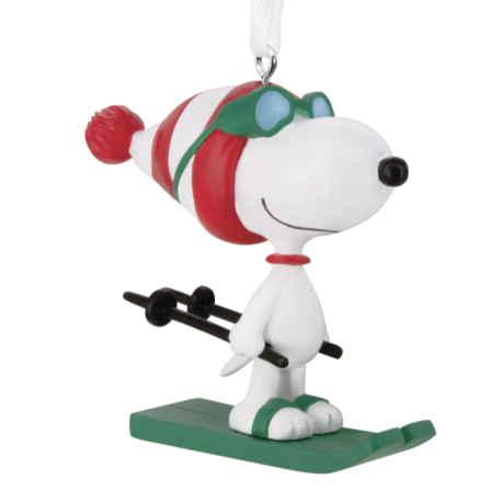 Hallmark Ornament - Snoopy Skiing, Peanuts