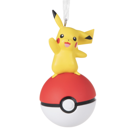 Hallmark Ornament - Pikachu with Pokeball, Pokemon