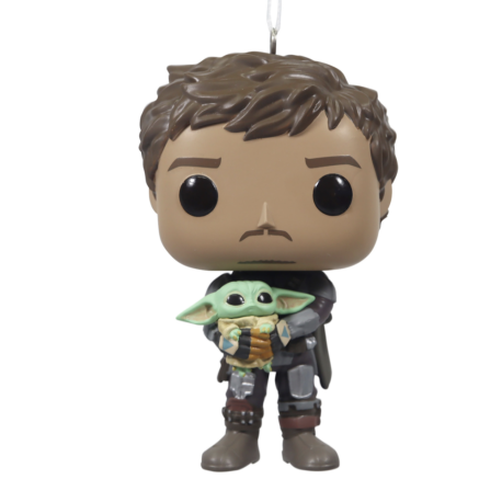 Hallmark Ornament - Funko Mandalorian & Grogu, Star Wars