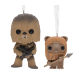 Hallmark Ornament - Funko Chewbacca with Ewok, Star Wars