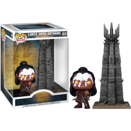 Funko Pop 02 Lurtz with Orthanc, Lord Of The Rings