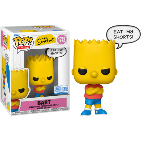 Funko Pop 1742 Bart (Eat My Shorts!), The Simpsons