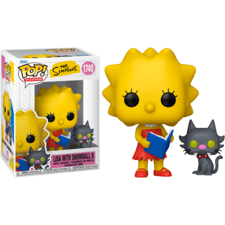 Funko Pop 1740 Lisa with Snowball II, The Simpsons