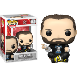 Funko Pop 182 CM Punk, WWE