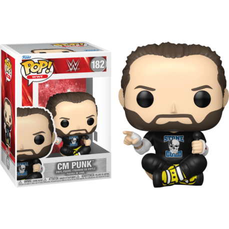 Funko Pop 182 CM Punk, WWE