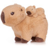 Kawaii Kuties Capybara + Baby Knuffel (Light), 25cm