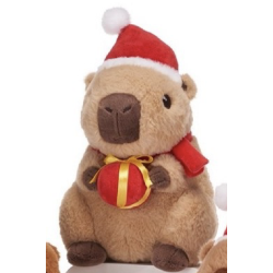 Kawaii Kuties Capybara Christmas Plush (Ball) 24cm