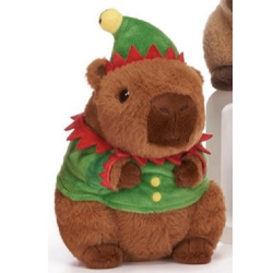 Kawaii Kuties Capybara Christmas Plush (Elf) 24cm