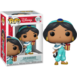 Funko Pop 1612 Jasmine (Holiday), Aladdin