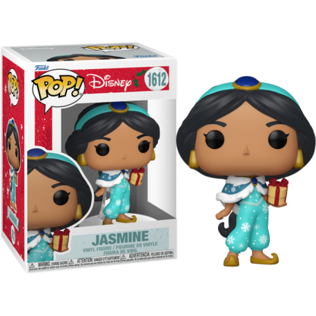 Funko Pop 1612 Jasmine (Holiday), Aladdin