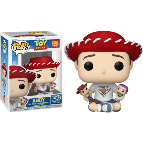 Funko Pop 1596 Andy, Toy Story 30th Anniversary