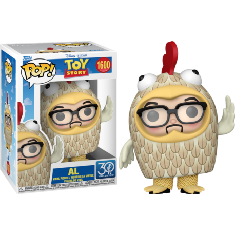 Funko Pop 1600 Al (Chicken Suit), Toy Story 30th Anniversary
