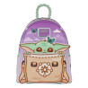 Loungefly Star Wars: The Mandalorian - Grogu Butterfly 10" Faux Leather Mini Backpack