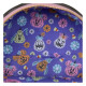 Loungefly Disney - Minnie Mouse Cosplay Floral Pumpkin Glow-in-the-Dark Candy Corn Scented 10" Faux Leather Mini Backpack