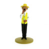 Tintin - Professor Zonnebloem als Tuinman Figurine 12cm