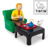 Tintin - Kuifje Drinkt Thee Figurine