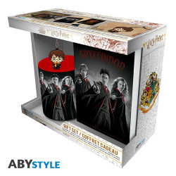Harry Potter - Giftset Mug 320ml + Keychain + Notebook Harry-Ron-Hermione