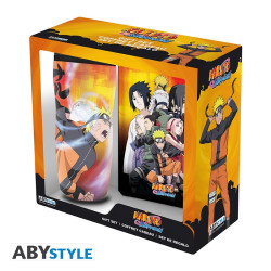 Naruto Shippuden - Giftset Mug Tumbler + Notebook