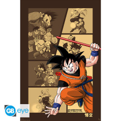 Dragon Ball - Poster Maxi 91.5x61 - Goku Retro (AF4)
