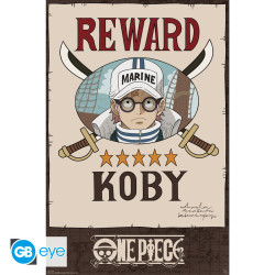 One Piece - Poster Maxi 91.5x61 - Wanted Koby Cross Guild (AH4)