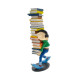 Guust Flater: Gaston met Boeken Beeld