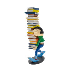 Guust Flater: Gaston met Boeken Beeld