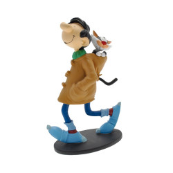 Gaston: Gaston with Duffle Coat Statue