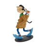 Gaston: Gaston with Duffle Coat Statue