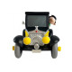 Gaston: Gaston in Fiat 509 Taxi Money Bank