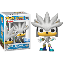 Funko Pop 1103 Silver (Diamond)(Special Edition), Sonic The Hedgehog
