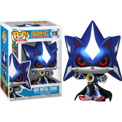 Funko Pop 1118 Neo Metal Sonic, Sonic The Hedgehog