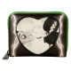Loungefly Frankenweenie - Sparky & Persephone Glow-in-the-Dark 4" Faux Leather Zip-Around Wallet