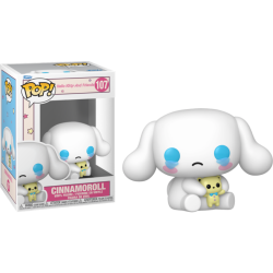 Funko Pop 107 Cinnamoroll (Crying), Hello Kitty and Friends