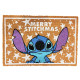 Disney Stitch Merry Christmas 'Doormat'