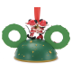 Disney Mickey and Minnie Mouse Festive Ears Hat Ornament