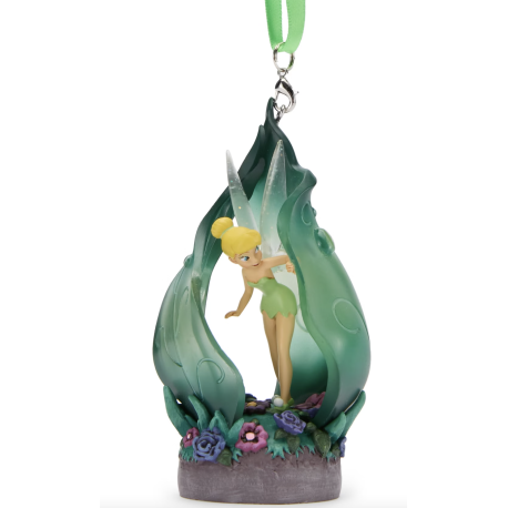 Disney Tinker Bell Living Magic Sketchbook Light Up Ornament, Peter Pan