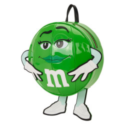 Loungefly M&Ms - Green Character Cosplay Scented 9" Faux Leather Mini Backpack