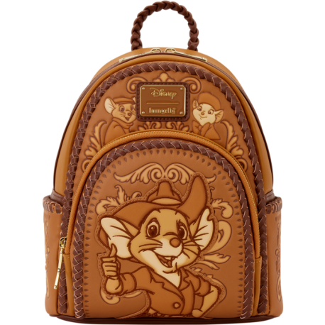 Loungefly The Rescuers Down Under - 10" Faux Leather Mini Backpack