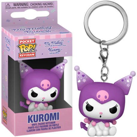 Hello Kitty & Friends - Kuromi 20th Anniversary Pocket Pop! Keychain